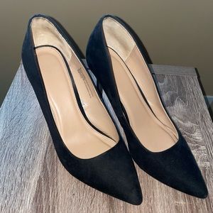 A New Day Black Suede Pump